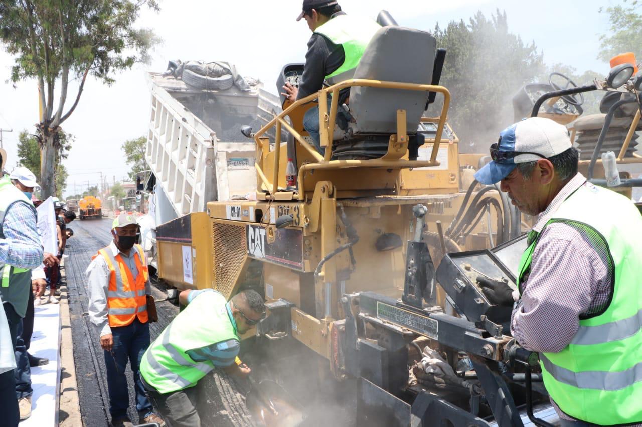 Alcalde Enrique Galindo arranca rehabilitación de las calles de la ciudad